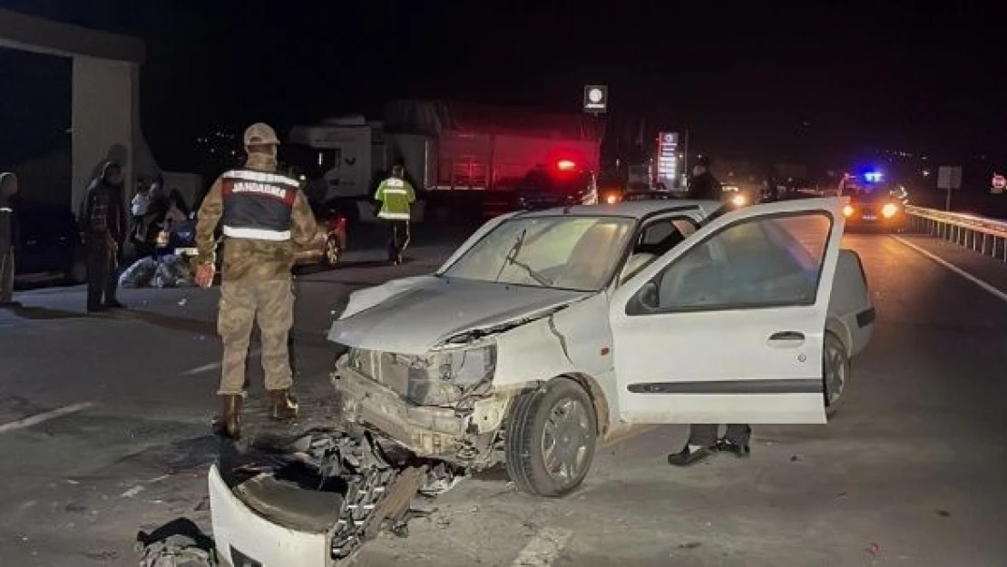 Elazığ'da trafik kazası!