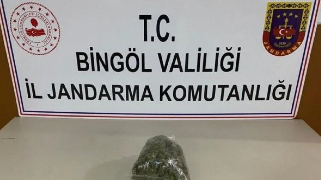 Bingöl'de uyuşturucu operasyonu!