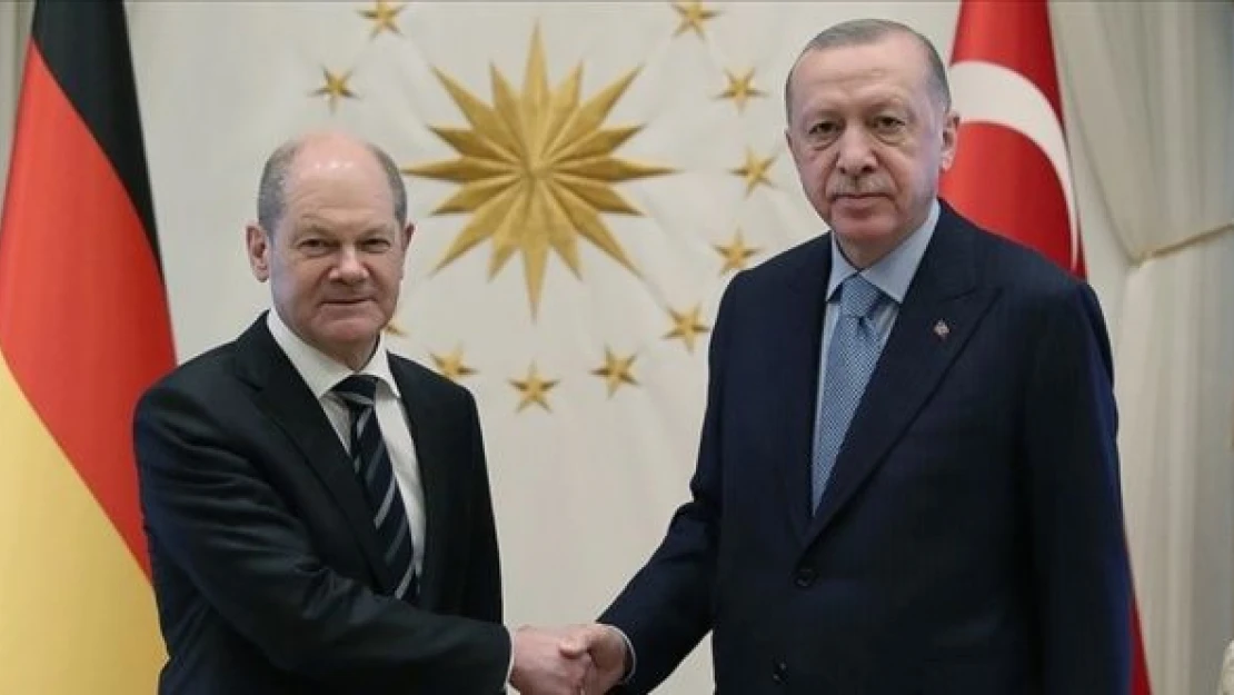 Cumhurbaşkanı Erdoğan, Almanya Başbakanı Scholz ile telefonda görüştü