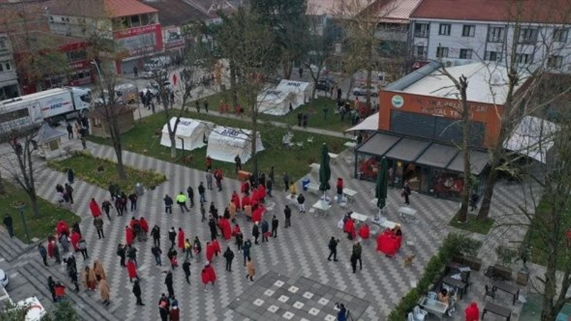 Düzce Gölyaka'daki depremde 46 kişi yaralandı