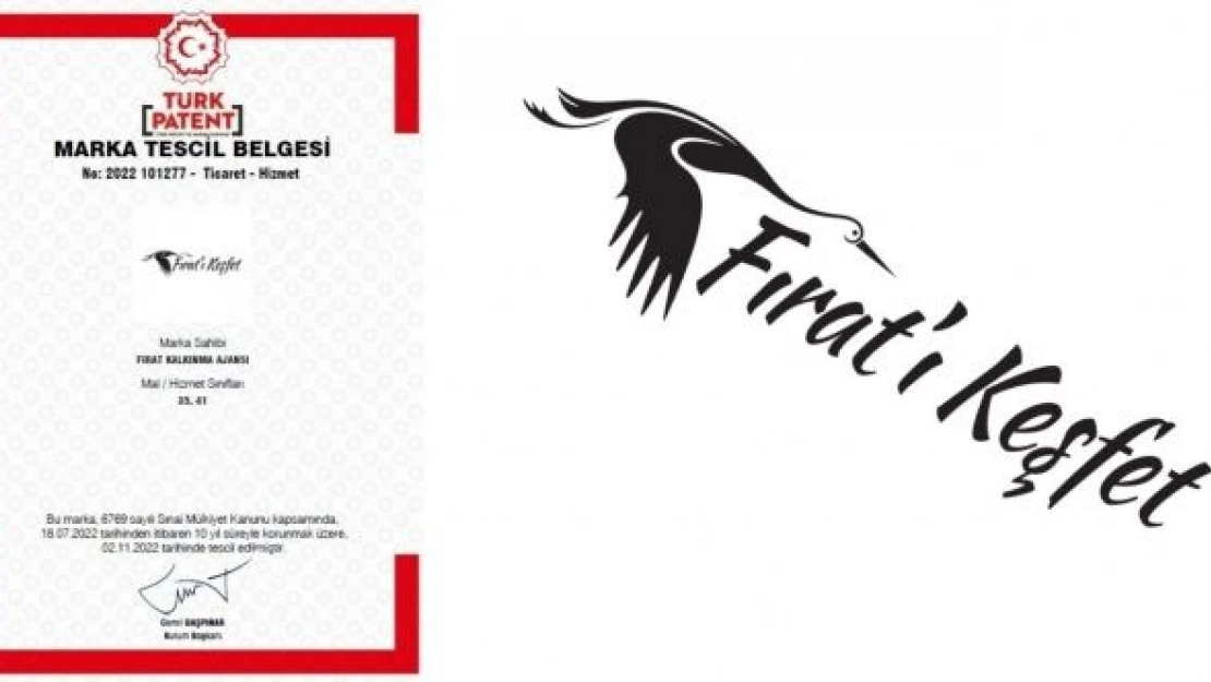 Elazığ'da 'Fırat'ı Keşfet' tescillendi