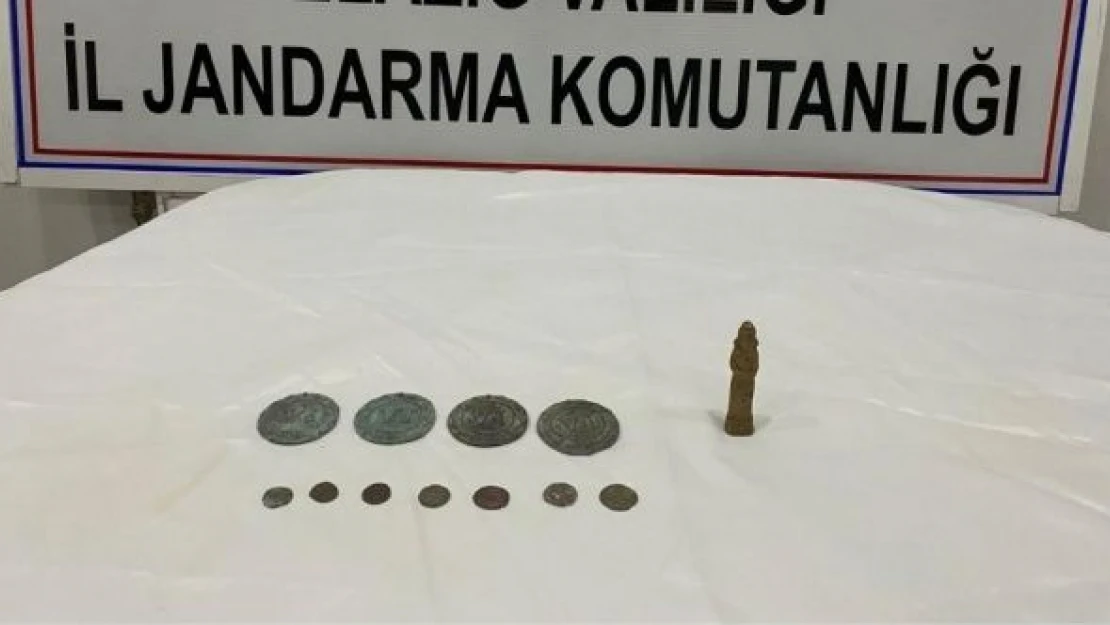 Elazığ'da tarihi eser kaçakçılarına operasyon