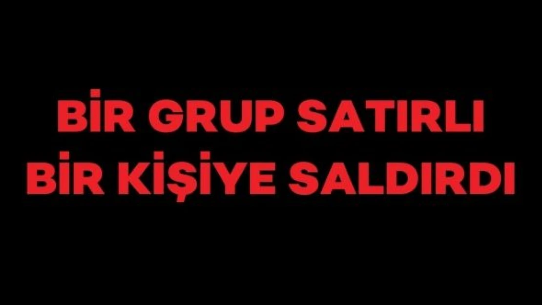 Malatya'da satırlı kavga