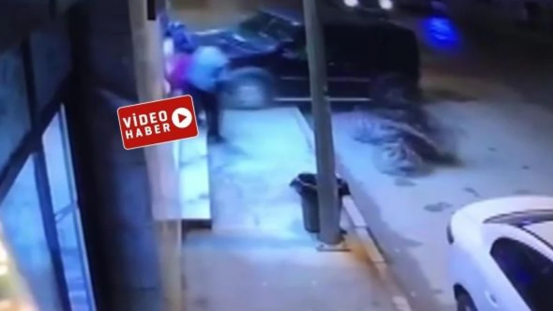 Elazığ'daki zincirleme kaza güvenlik kamerasında