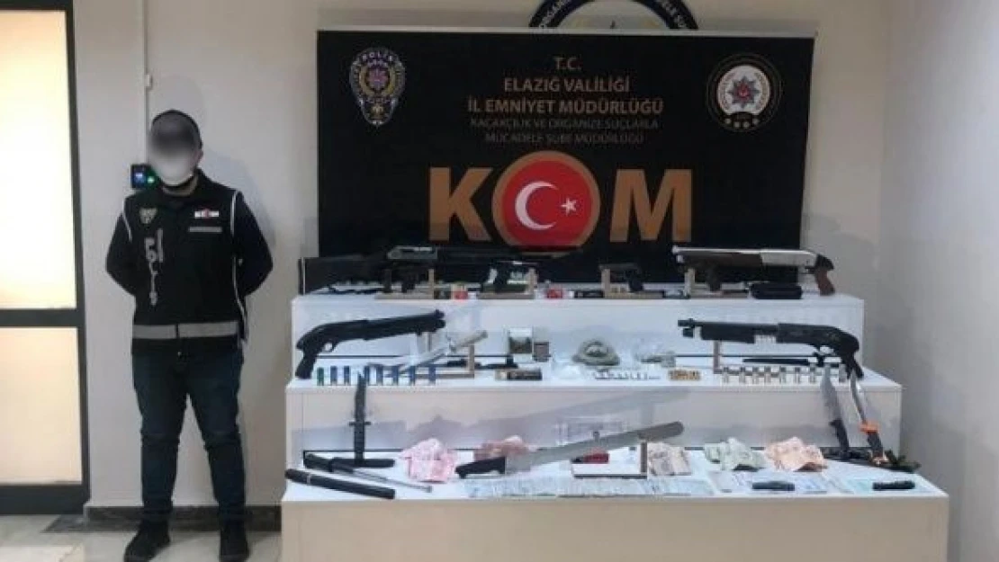 Elazığ Emniyet Müdürlüğü'nden 'Silindir' Operasyonu açıklaması