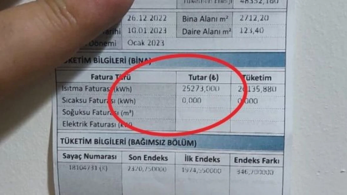 Elazığ'da doğalgaz faturaları ev kirasını geçti