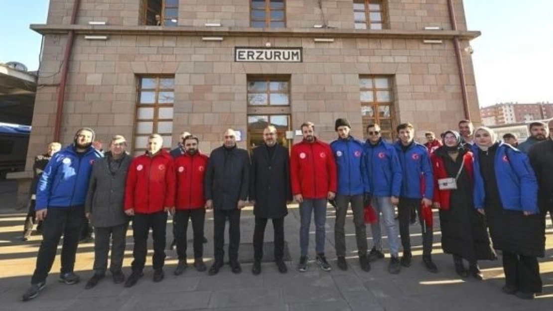 Erzurum Sarıkamış şehitlerini unutmadı