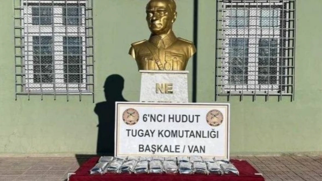 Van hudut hattında 20 bin 500 gram uyuşturucu ele geçirildi