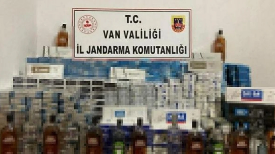 Van'daki operasyonda çok sayıda kaçak malzeme ele geçirildi