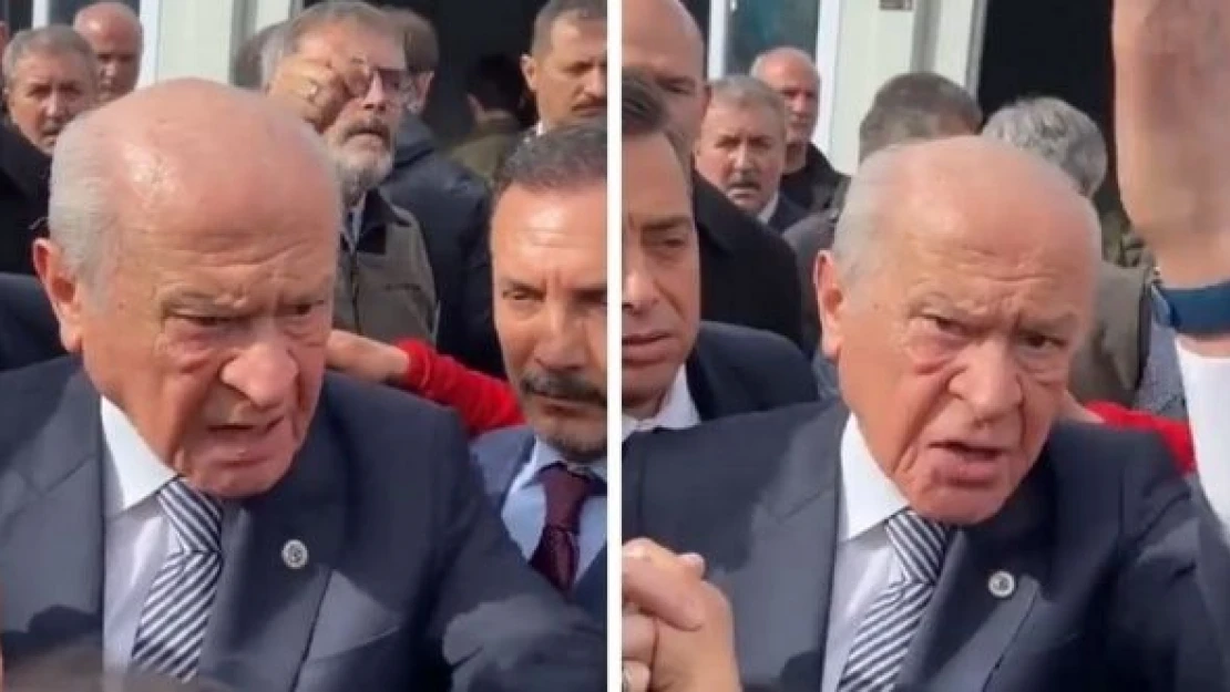 Devlet Bahçeli depremzedeleri azarladı