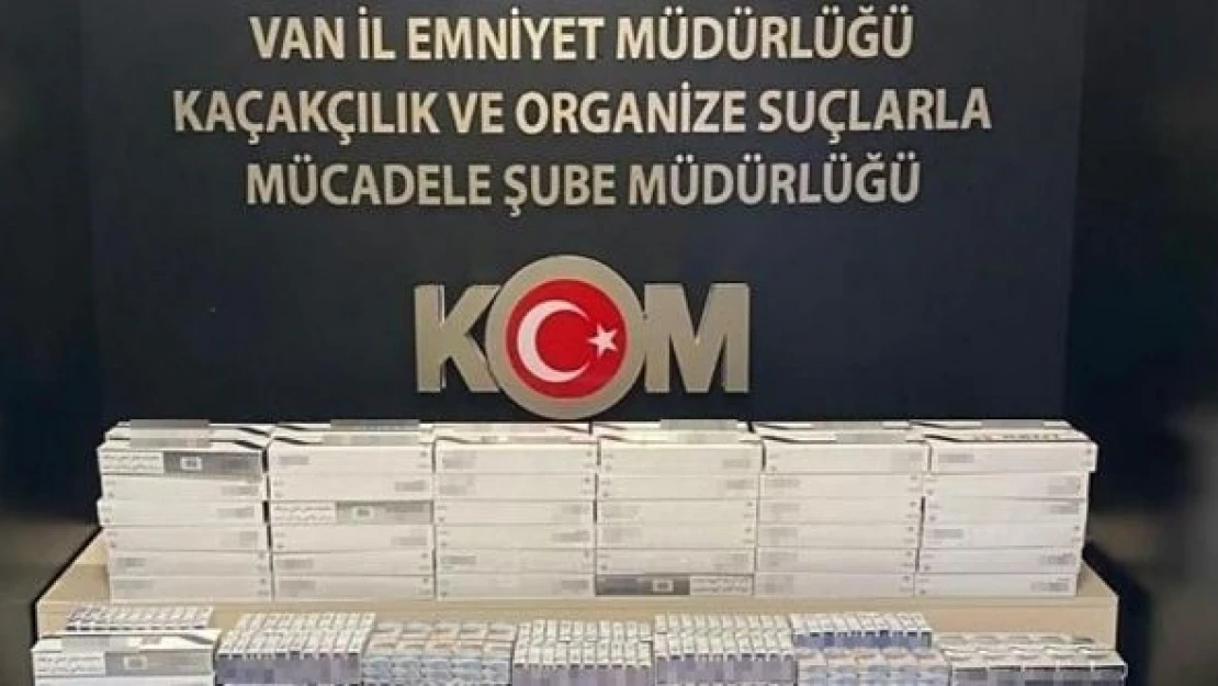 Van'da kaçakçılık operasyonu