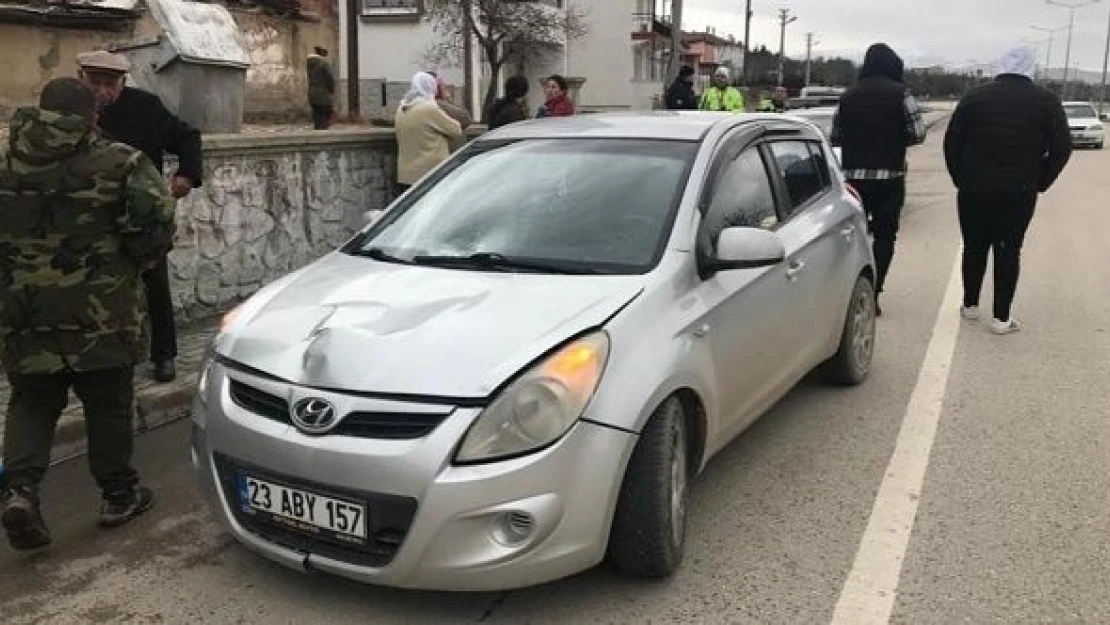 Yolun karşısına geçmek isterken bacağından oluyordu