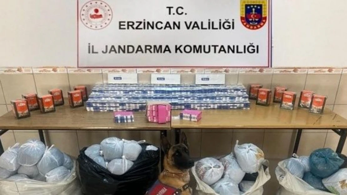 Erzincan'da jandarma tarafından 122 kişi yakalandı