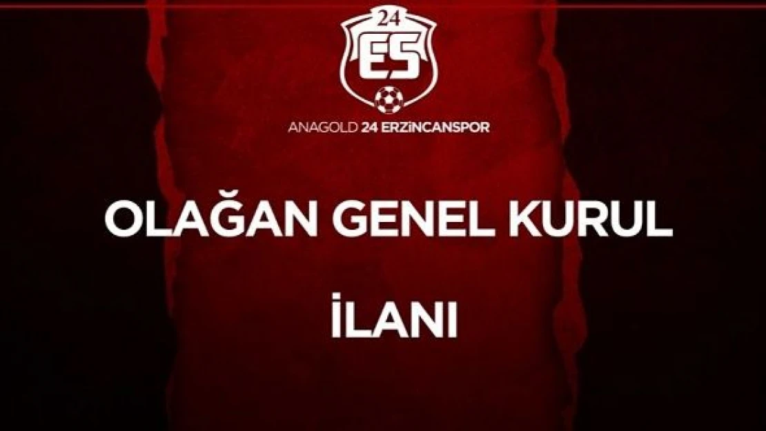 Erzincanspor kongreye gidiyor