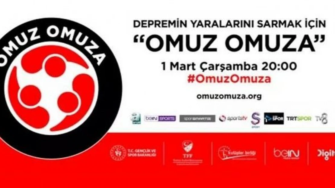 Futbol Kulüplerinden 'Omuz Omuza' yardım kampanyası