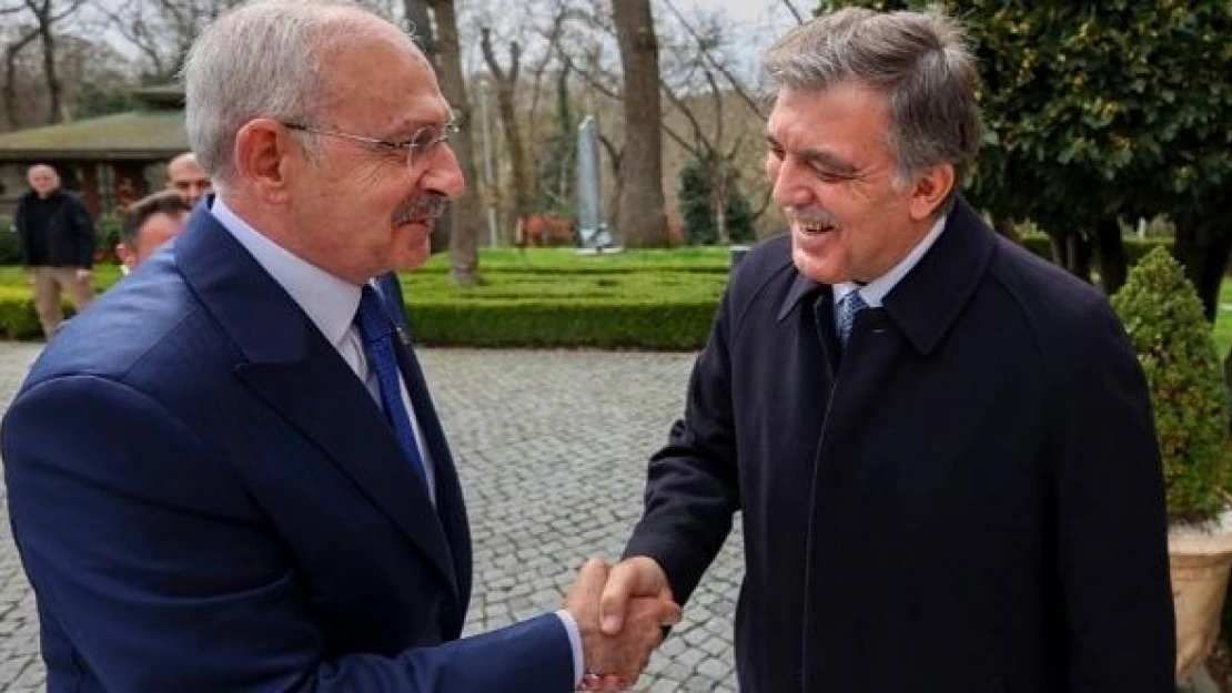 Kemal Kılıçdaroğlu Abdullah Gül ile görüştü