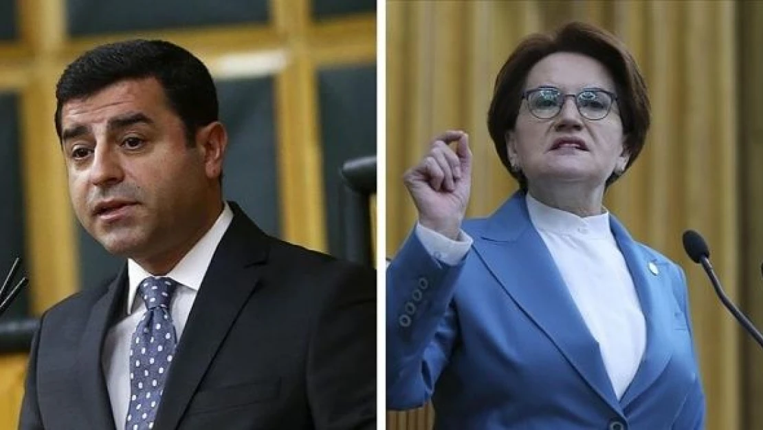 Selahattin Demirtaş'tan Meral Akşener'e açık mektup: 4 soru yöneltti