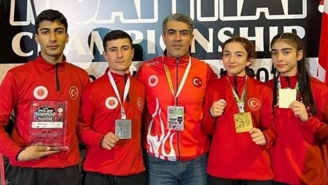 Tatvanlı sporculardan Avrupa'da büyük başarı