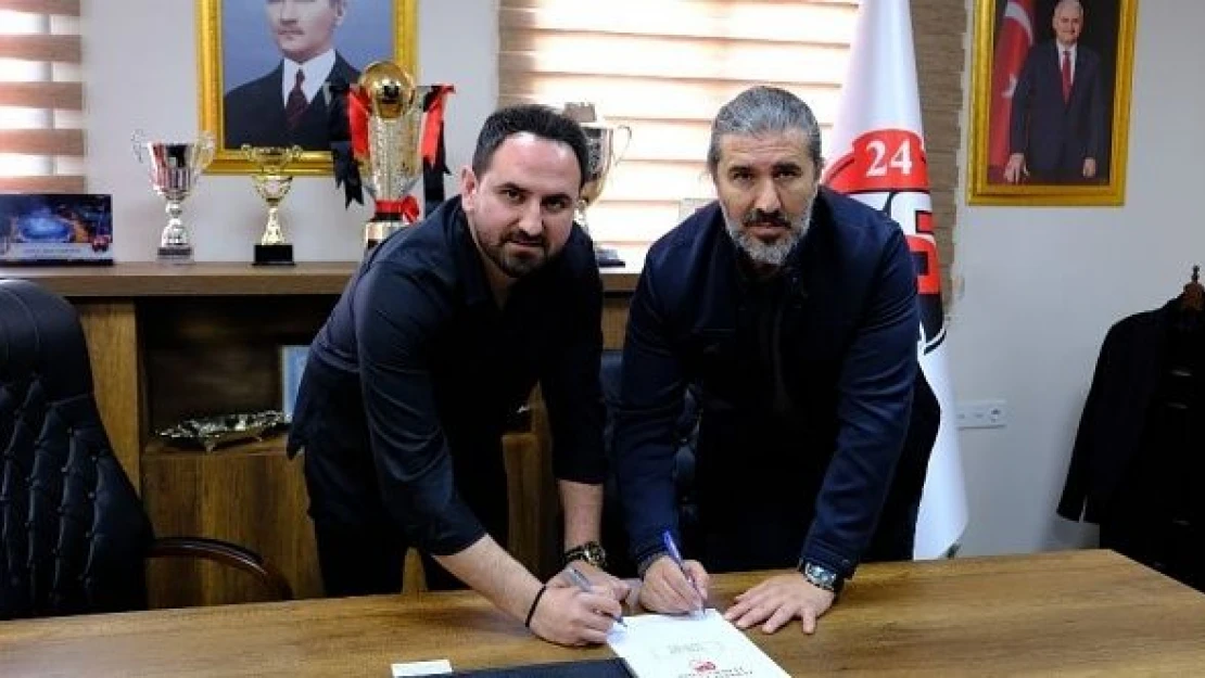 24Erzincanspor'da Ahmet Yıldırım dönemi başladı