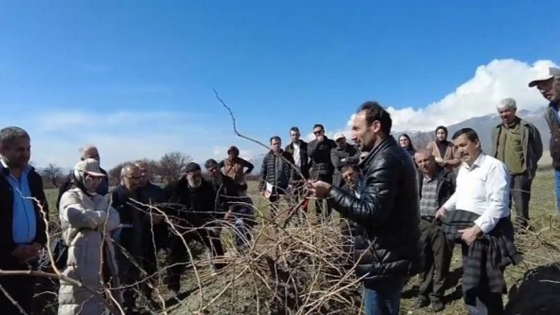 Erzincanlı çiftçilere yönelik proje: Çiftçi Tarla Okulları Projesi