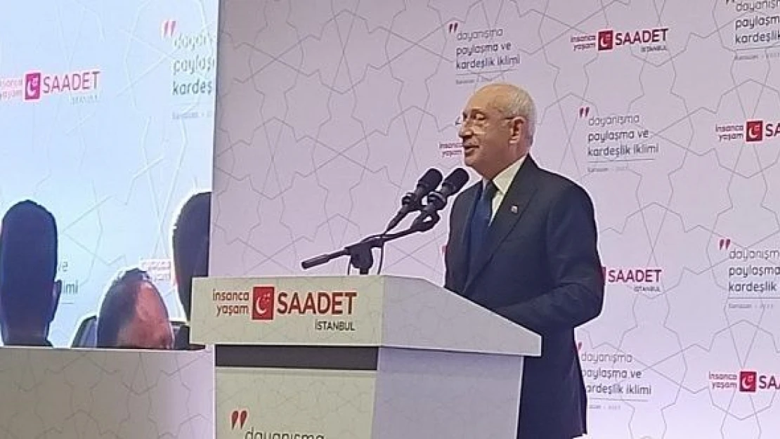 Kılıçdaroğlu: 'Böyle iftiralardan siz samimi Müslümanlara sığınıyorum'