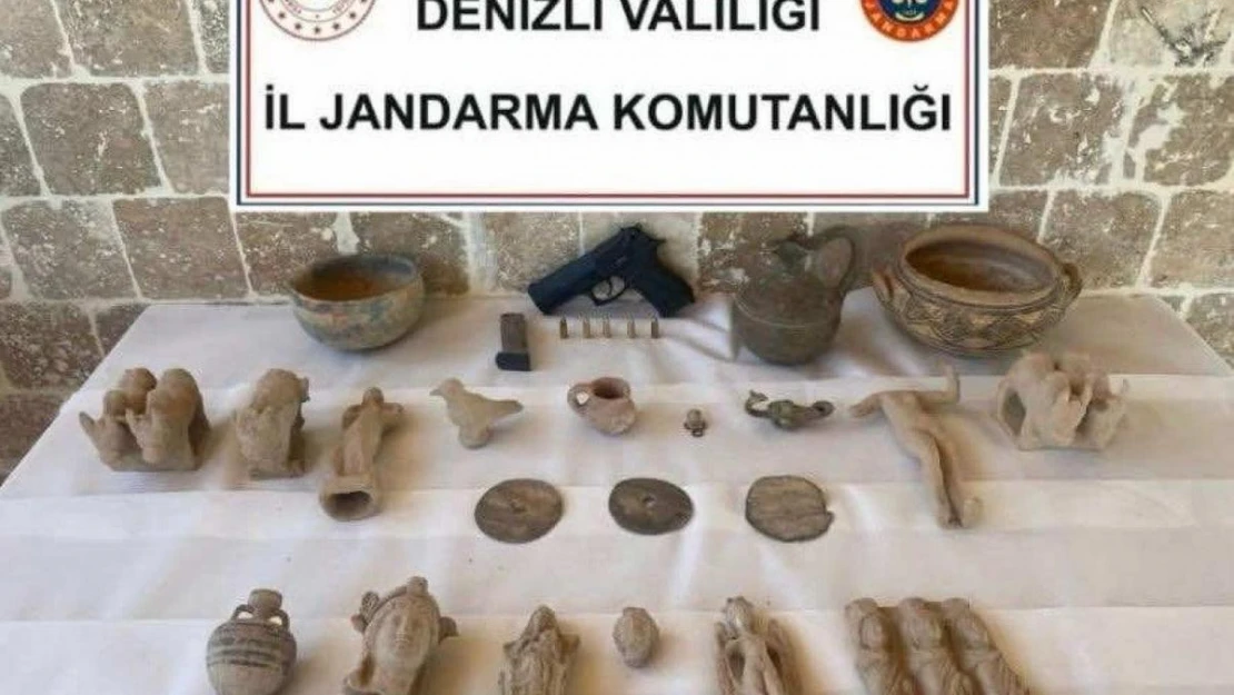 23 parça tarihi eserle yakalandı