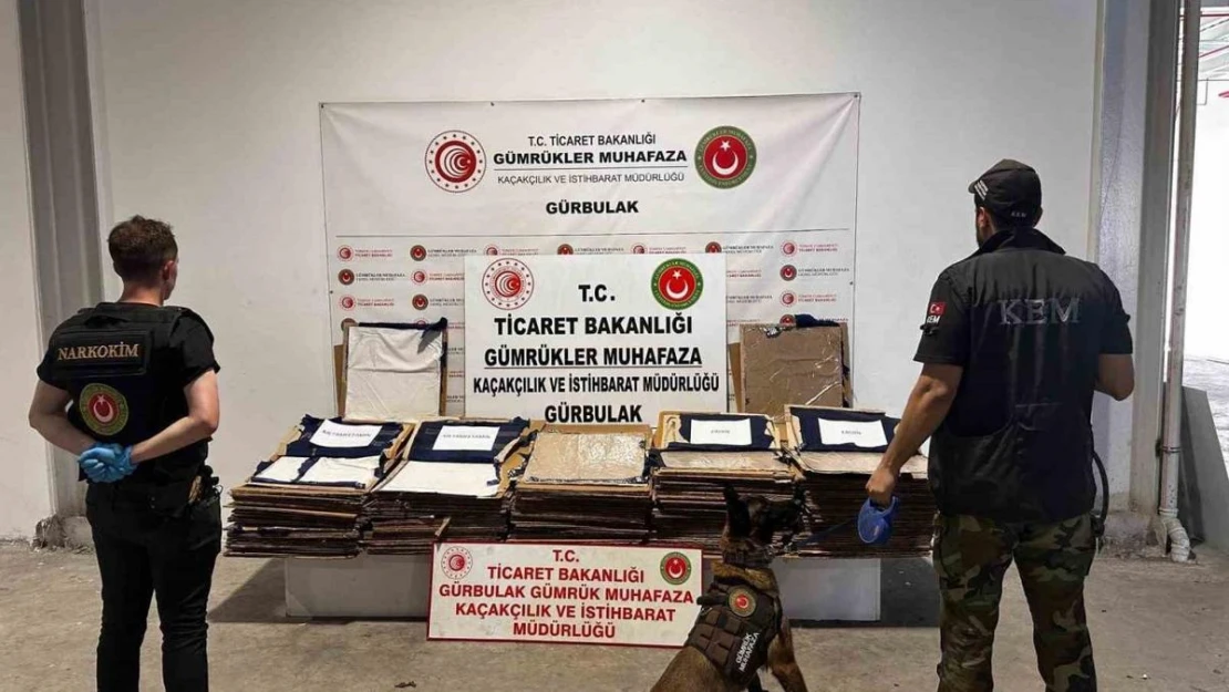 276 kilogram uyuşturucu maddenin Türkiye'ye girmesi engellendi