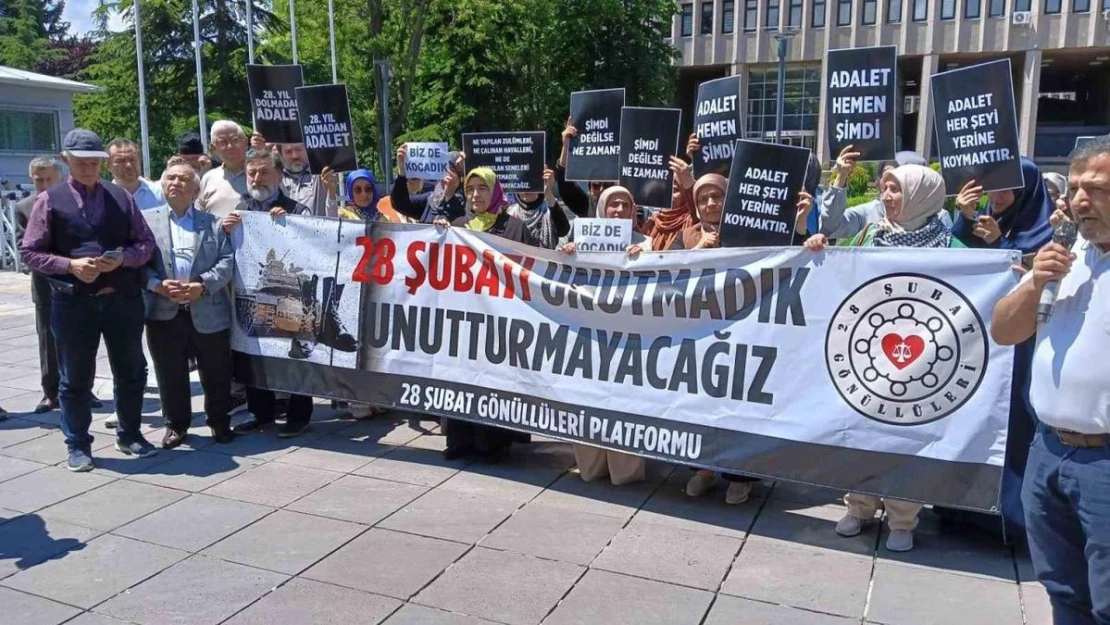 28 Şubat mağdurlarından haklarını alabilmek için komisyon kurulmasını talebi