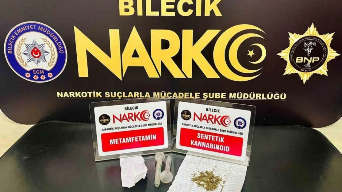 3 şüpheli şahsın üzerlerinde uyuşturucu madde bulundu