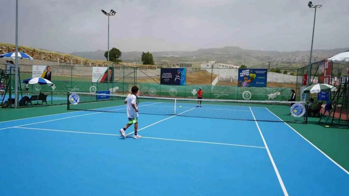 3. Uluslararası Cudi Cup Tenis Turnuvası sona erdi