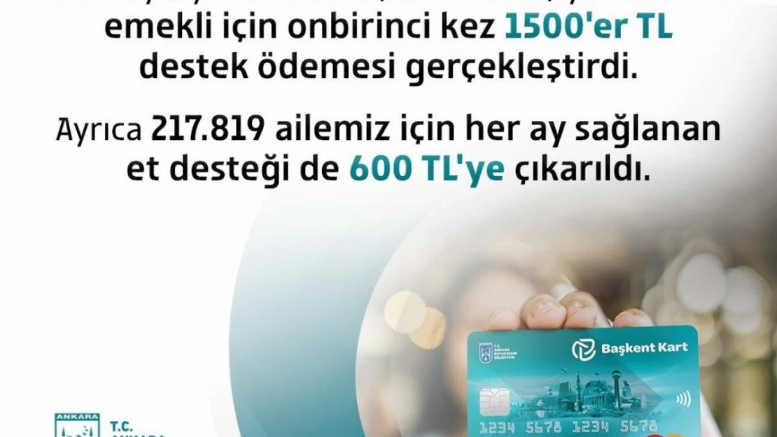 ABB emeklilerin yanında: 39 bin 954 emekliye on birinci kez destek ödemesi