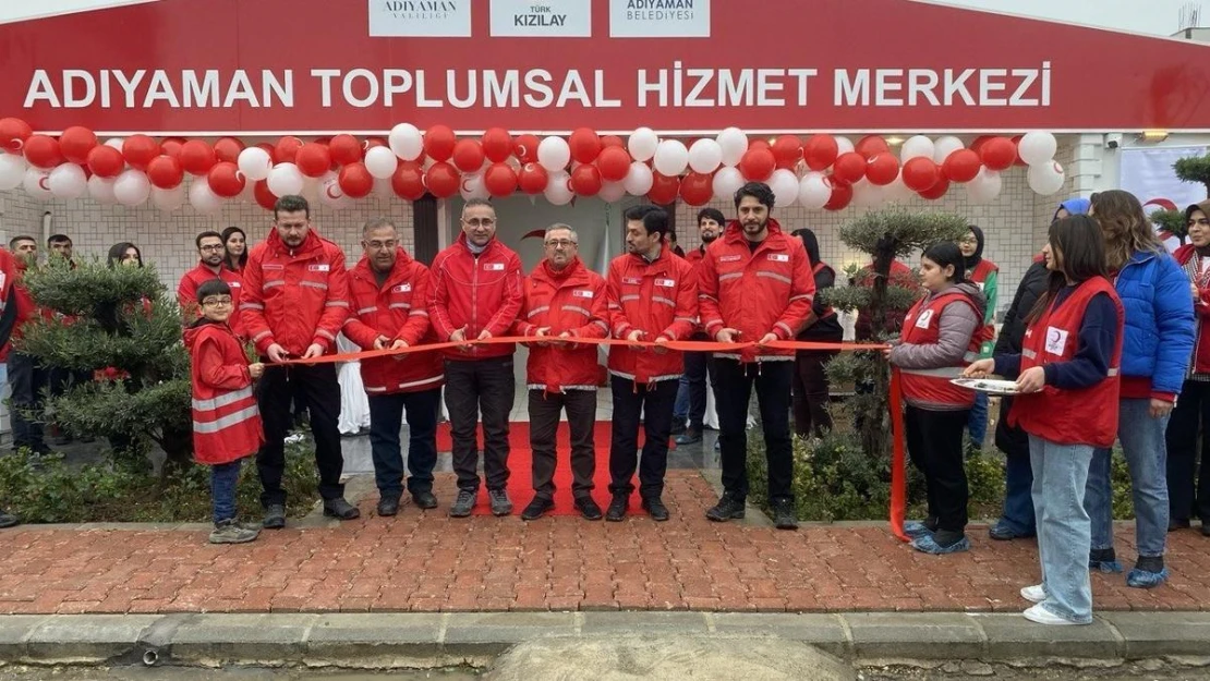 Adıyaman Toplumsal Hizmet Merkezi'nin açılışı yapıldı