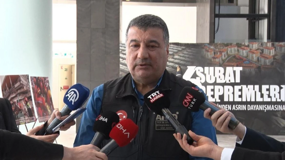 AFAD Deprem ve Risk Azaltma Genel Müdürü Tatar: 'Kentsel dönüşüm yasasını doğru anlamamız gerekiyor'