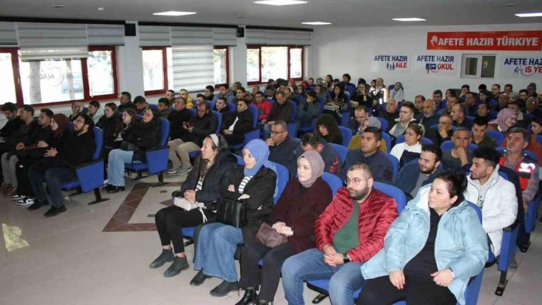 Afyonkarahisar'da Koordineli Çalışma ve Olay Yeri Yönetimi eğitimi