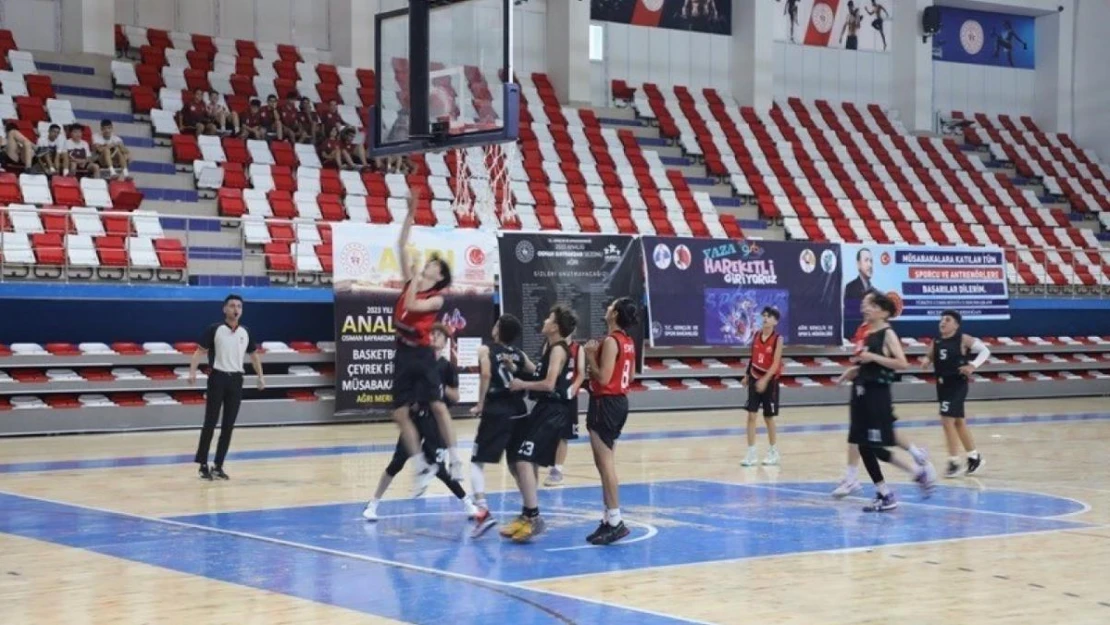 Ağrı basketbol müsabakalarına ev sahipliği yapıyor