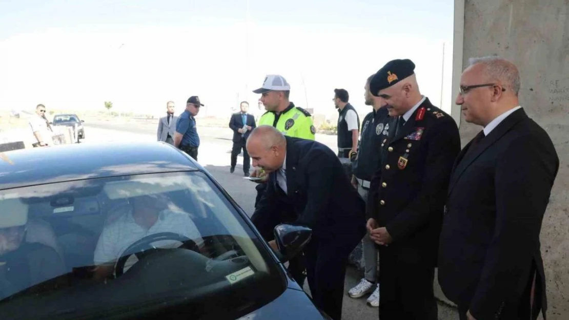 Ağrı'da bayram öncesi trafik denetimi yapıldı