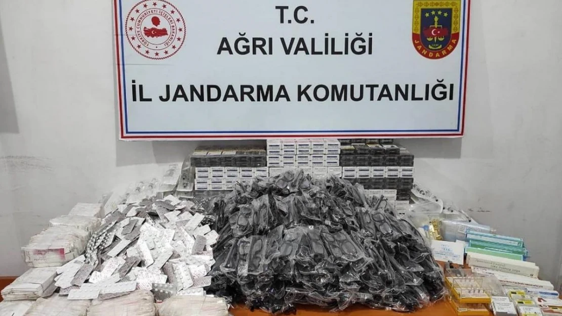 Ağrı'da kaçakçılık ve uyuşturucu operasyonu: 143 gözaltı