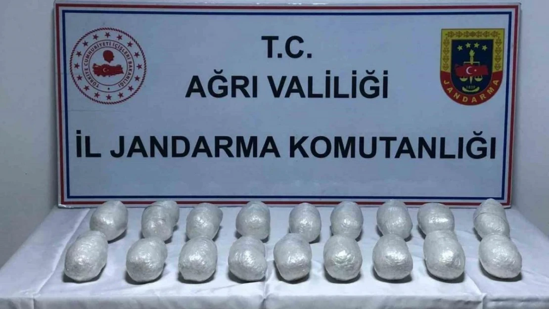 Ağrı'da kaçakçılık ve uyuşturucu operasyonu