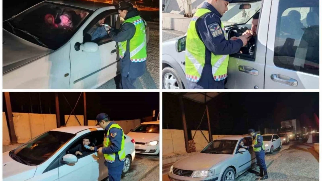Ağrı'da sürücülere 118 bin lira ceza kesildi