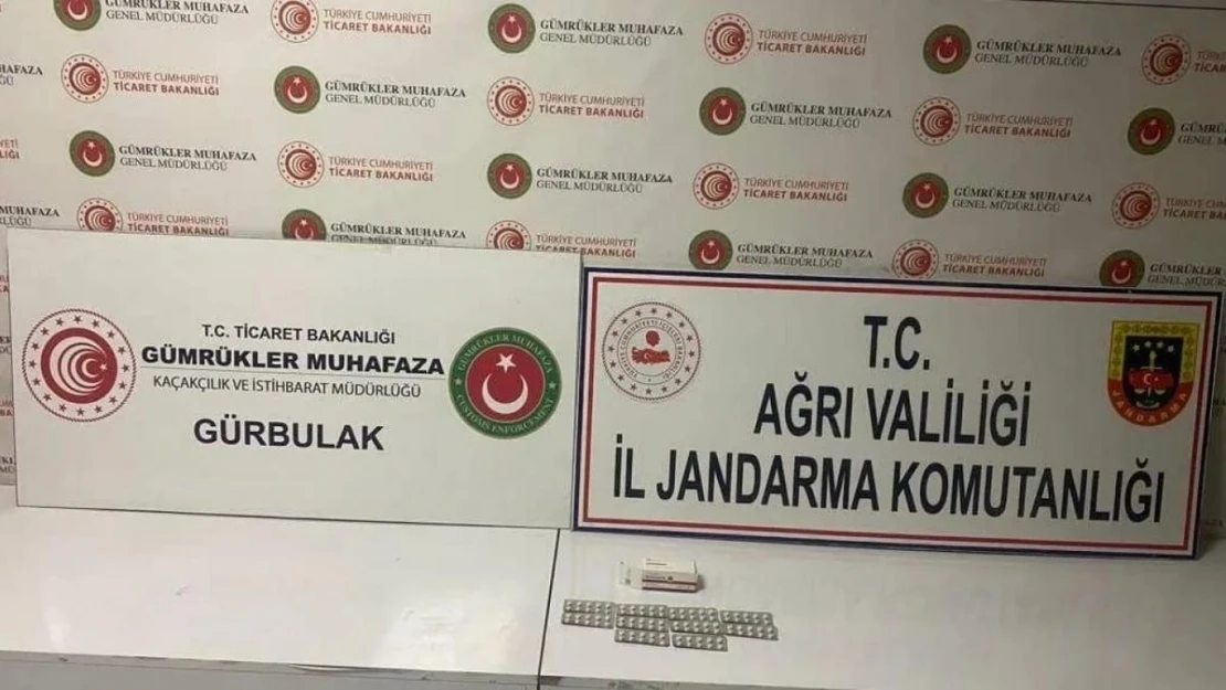 Ağrı'da uyuşturucu madde geçirildi