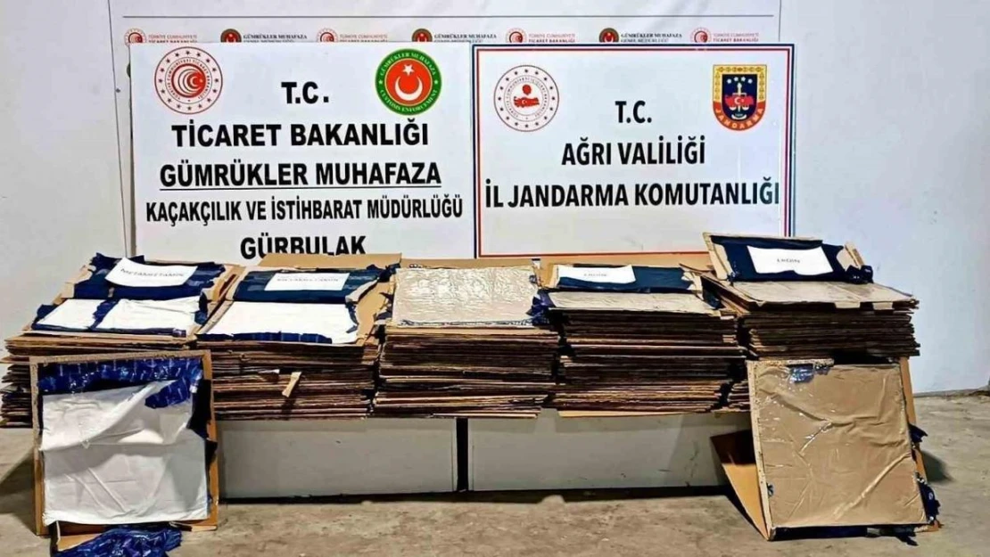 Ağrı'da yüklü miktarda uyuşturucu ele geçirildi