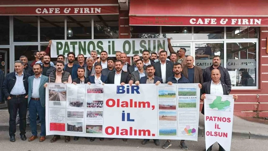 Ağrı'nın Patnos ilçesinde 'Bir Olalım İl Olalım' sloganı adı altında bir araya gelen STK'lar bir ilke imza attı.