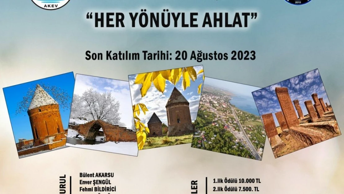 Ahlat'ta ulusal fotoğraf yarışması düzenlenecek