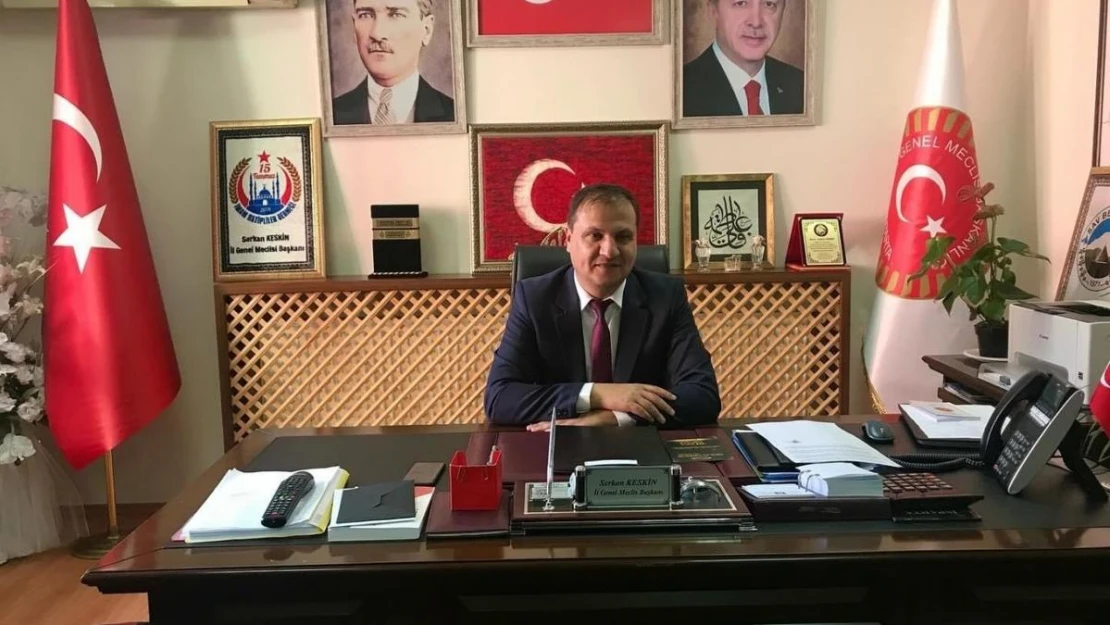 AK Parti Isparta İl Başkanı Serkan Keskin görevinden ayrıldı