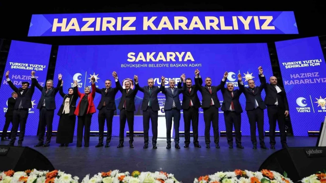 AK Parti Sakarya Büyükşehir Belediye Başkan Adayı Yusuf Alemdar oldu.