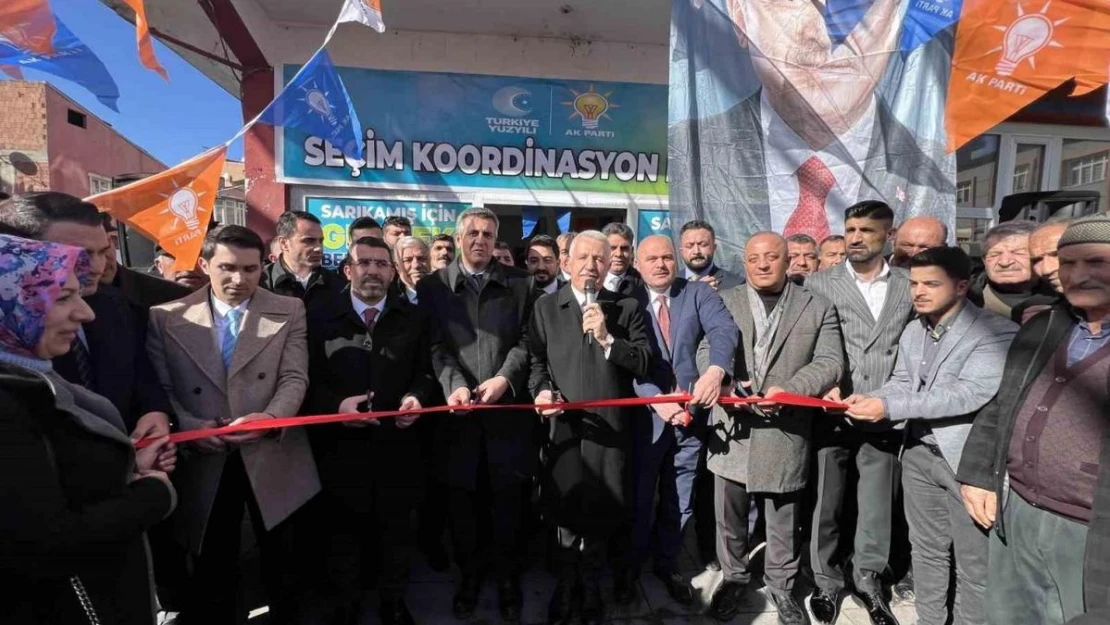 AK Parti Sarıkamış Seçim Koordinasyon Merkezi Açıldı