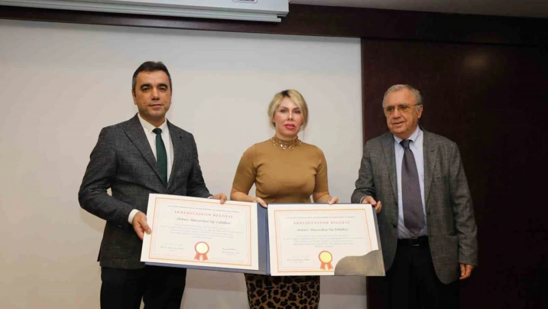 Akdeniz Üniversitesi Tıp Fakültesinde 50. yıl gururu