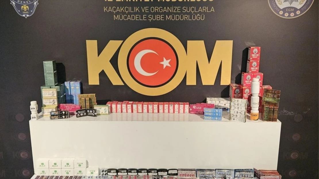 Aksaray'da kaçak cinsel gücü artırıcı ilaç operasyonu