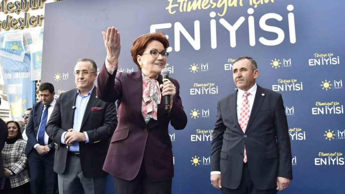 Akşener: 'MHP'den çeşitli sebeplerle ayrıldık, İYİ Parti'yi kurduk, o günden beri MHP mensuplarına, genel başkanına saygısız tek bir söz etmedik'