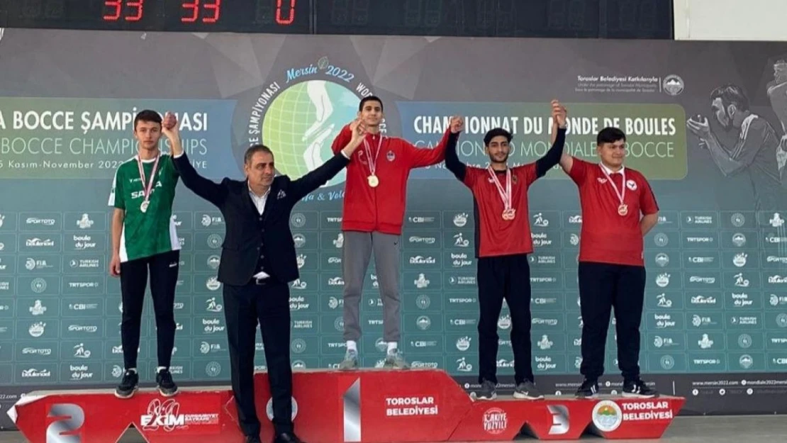 Alaçamspor Bocce Takımı, Raffa Türkiye Şampiyonası'ndan derecelerle döndü